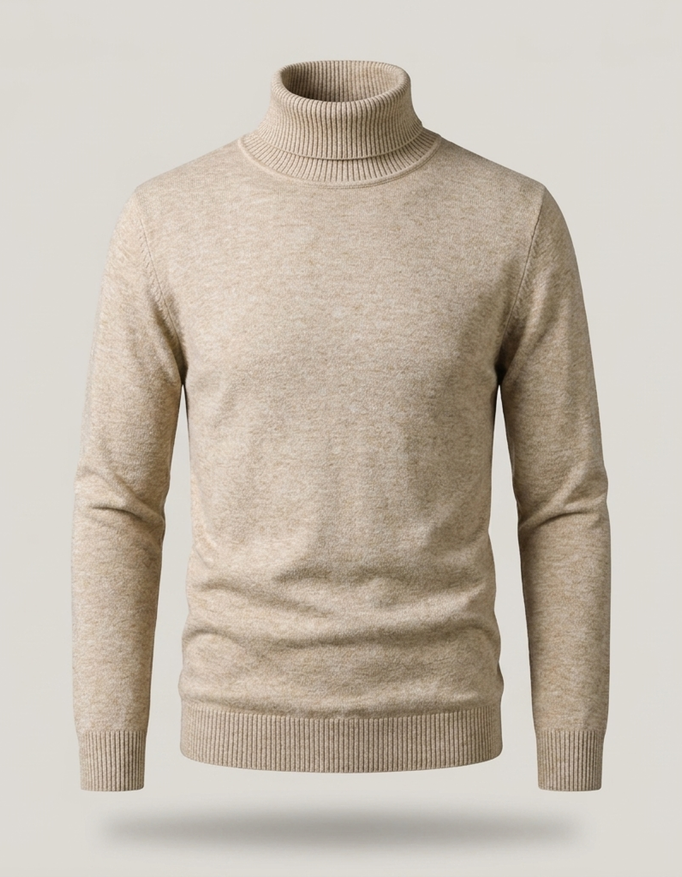 PLUXSTYLE::numise::alioth-tailored-turtleneck::pack-beige