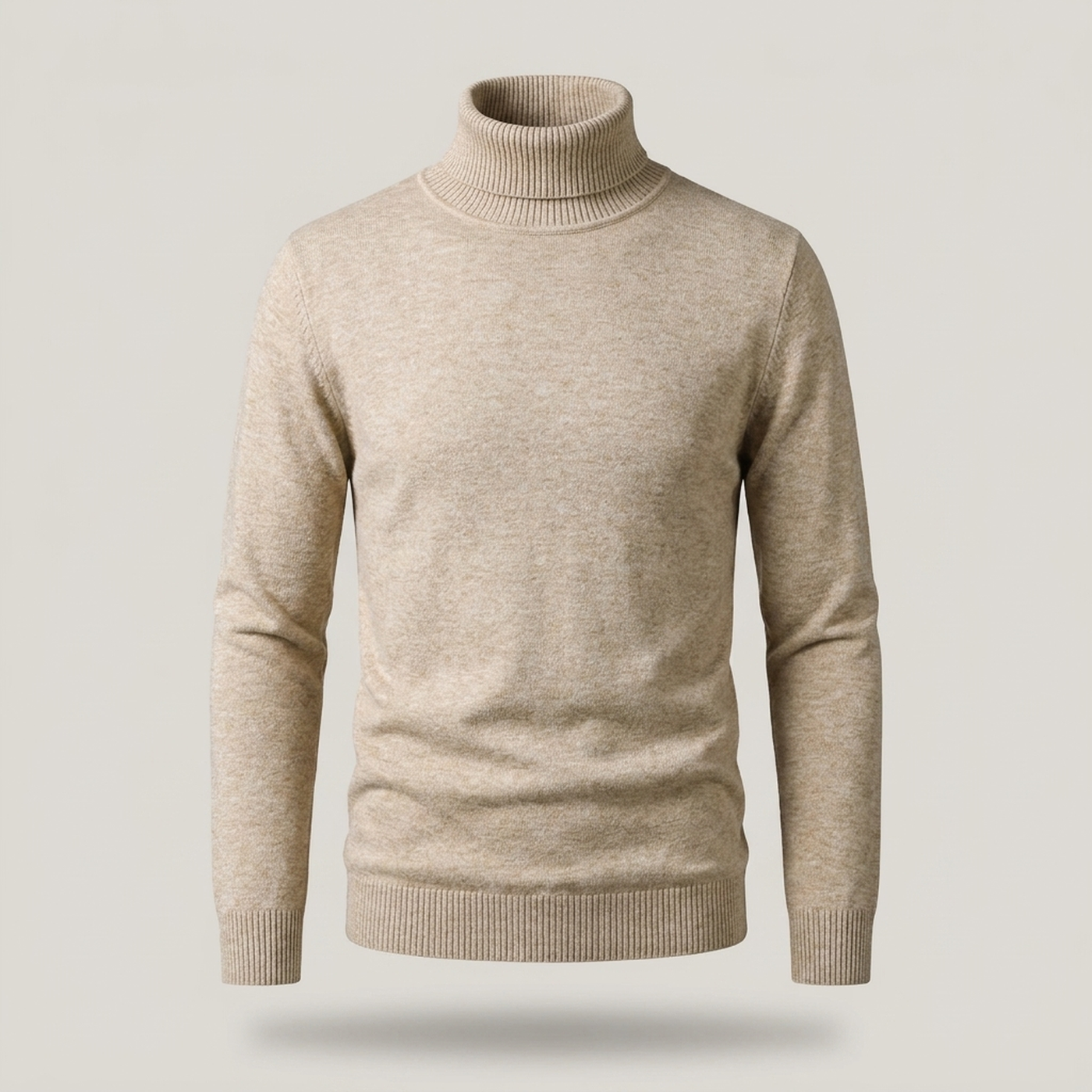 PLUXSTYLE::numise::alioth-tailored-turtleneck::pack-beige