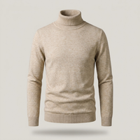 PLUXSTYLE::numise::alioth-tailored-turtleneck::pack-beige