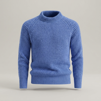 PLUXSTYLE::numise::mens-refined-turtleneck-sweater::pack-blue