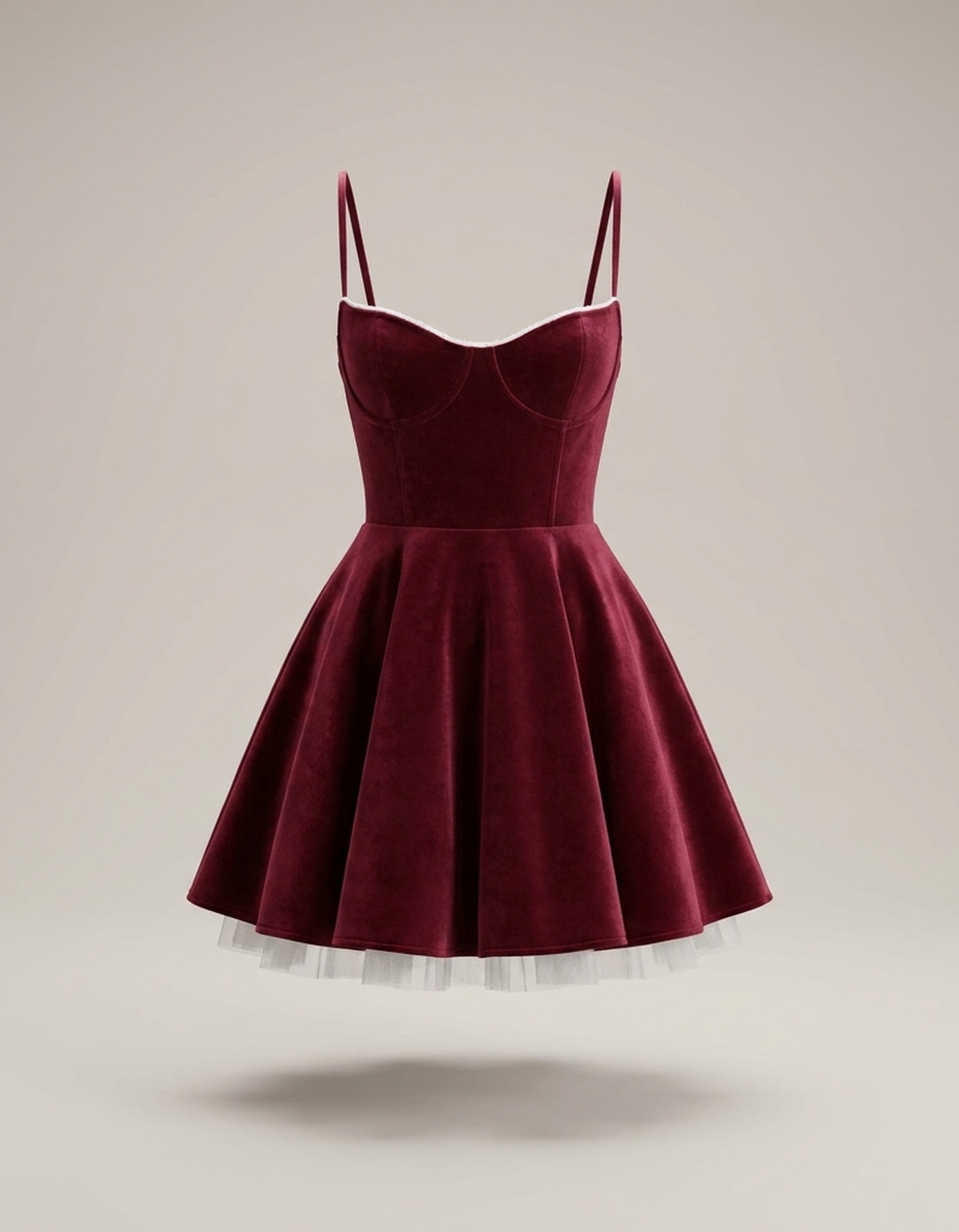 PLUXSTYLE::numise::bonnie-corset-mini-dress::pack-burgundy