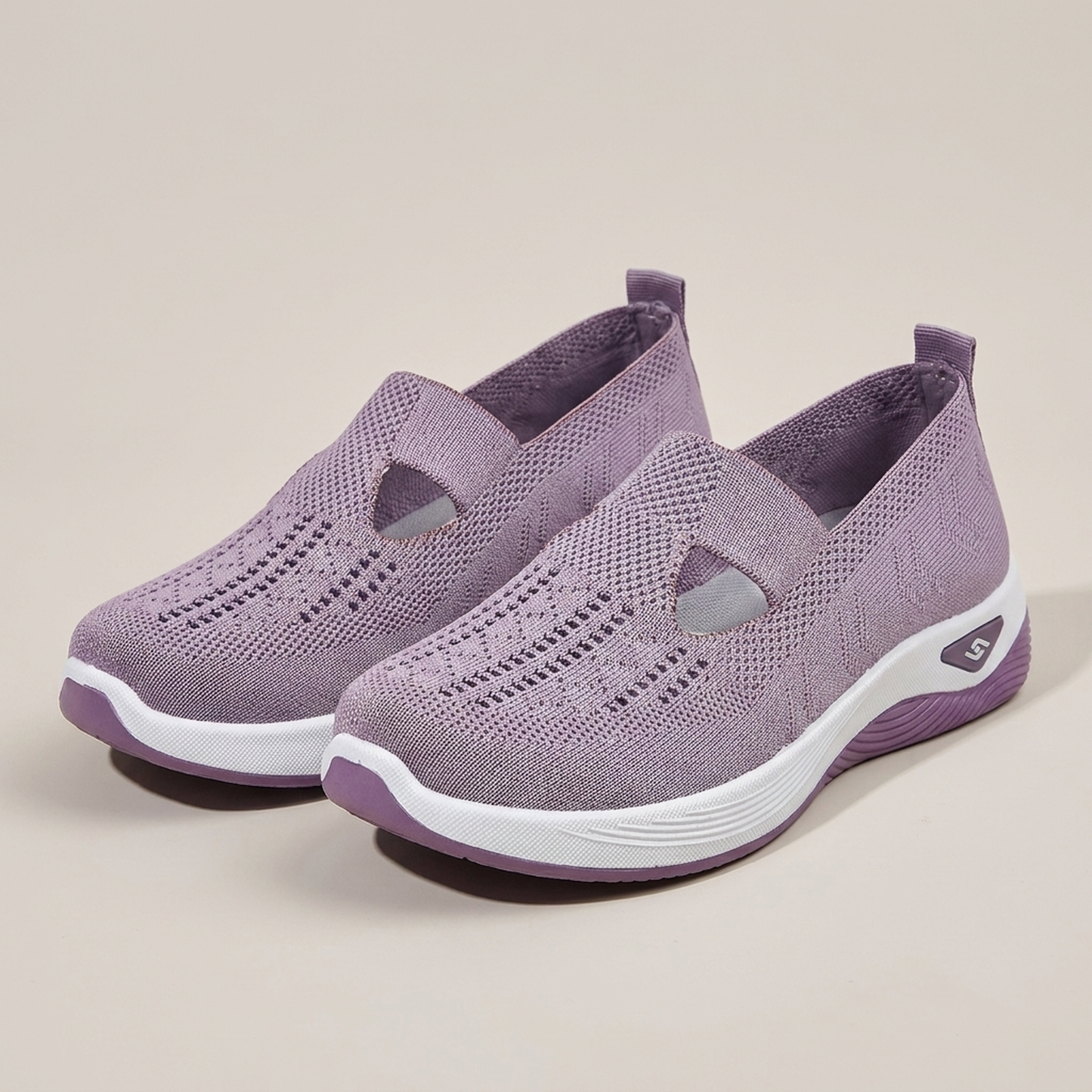 PLUXSTYLE::numise::daria-supportive-slip-on-shoes::pack-light-purple