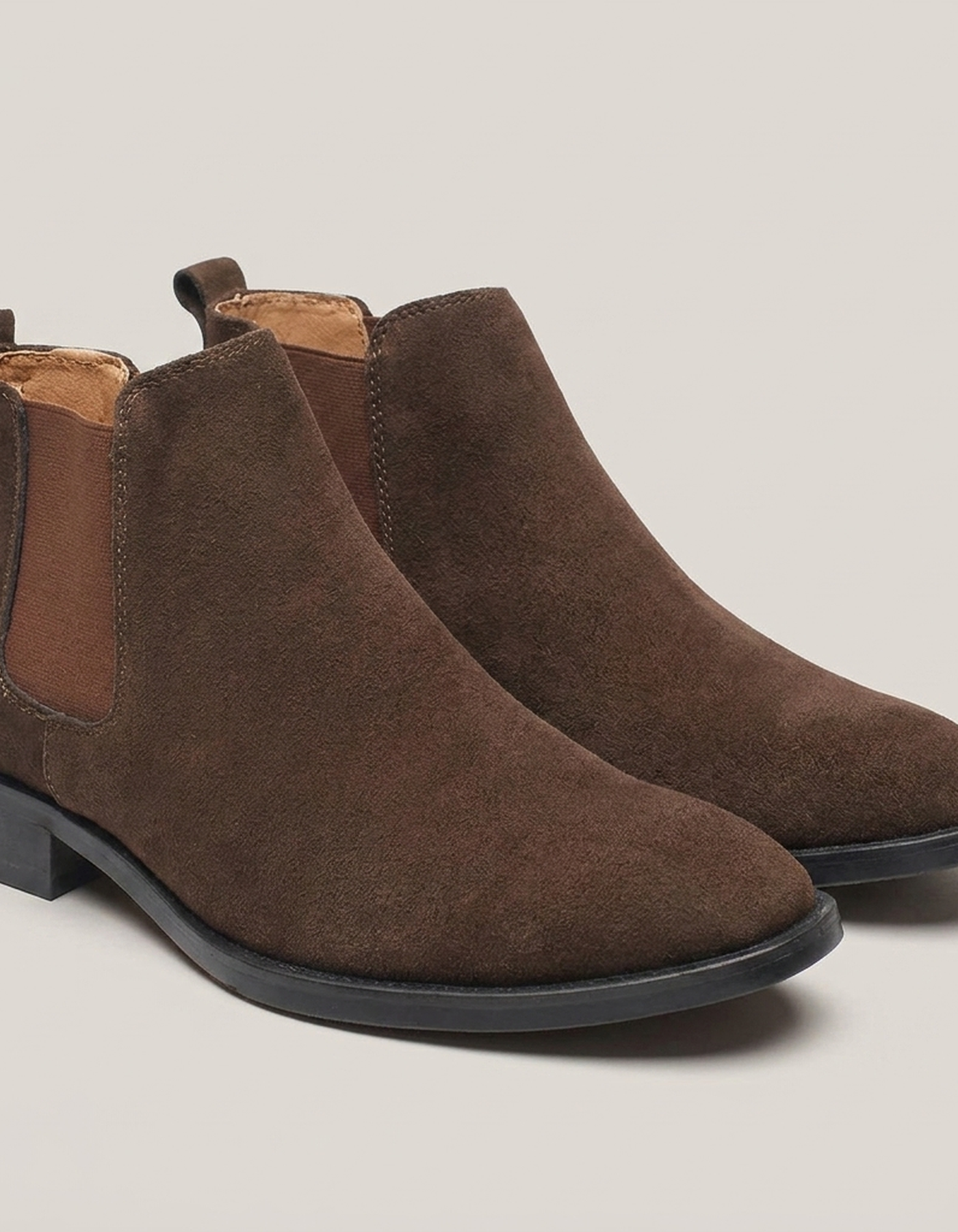 PLUXSTYLE::numise::mens-everyday-chelsea-boots::pack-brown