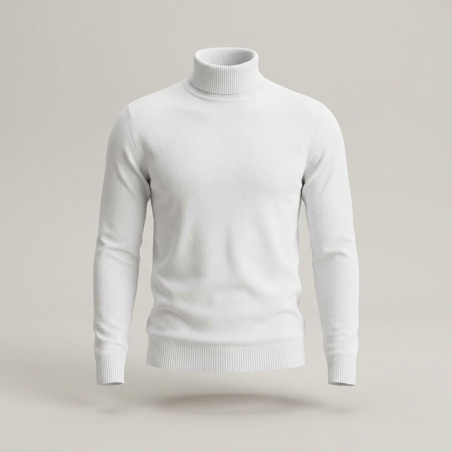 PLUXSTYLE::numise::slim-fit-turtleneck-sweater::pack-white
