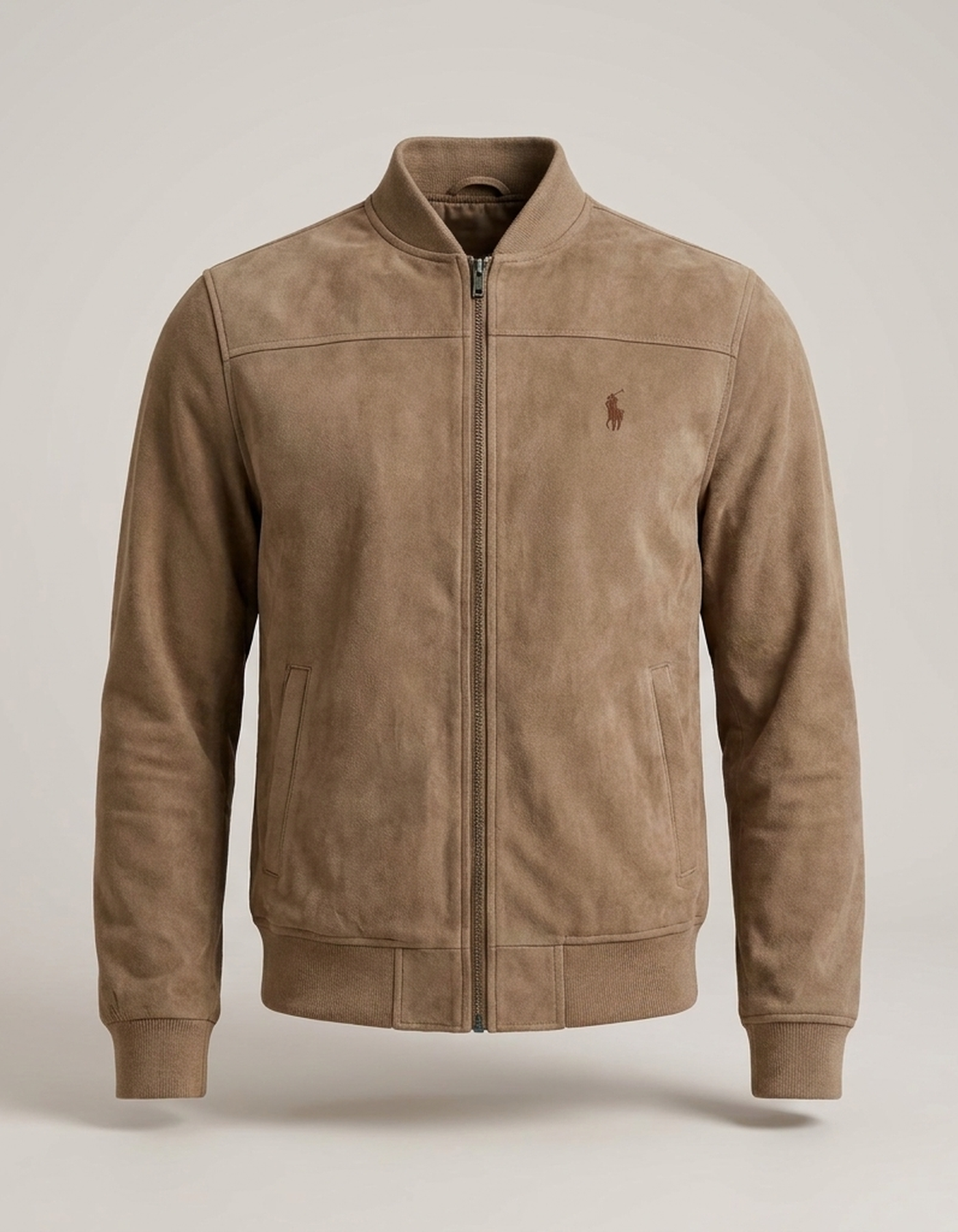 PLUXSTYLE::numise::modern-bomber-collar-parka::pack-brown