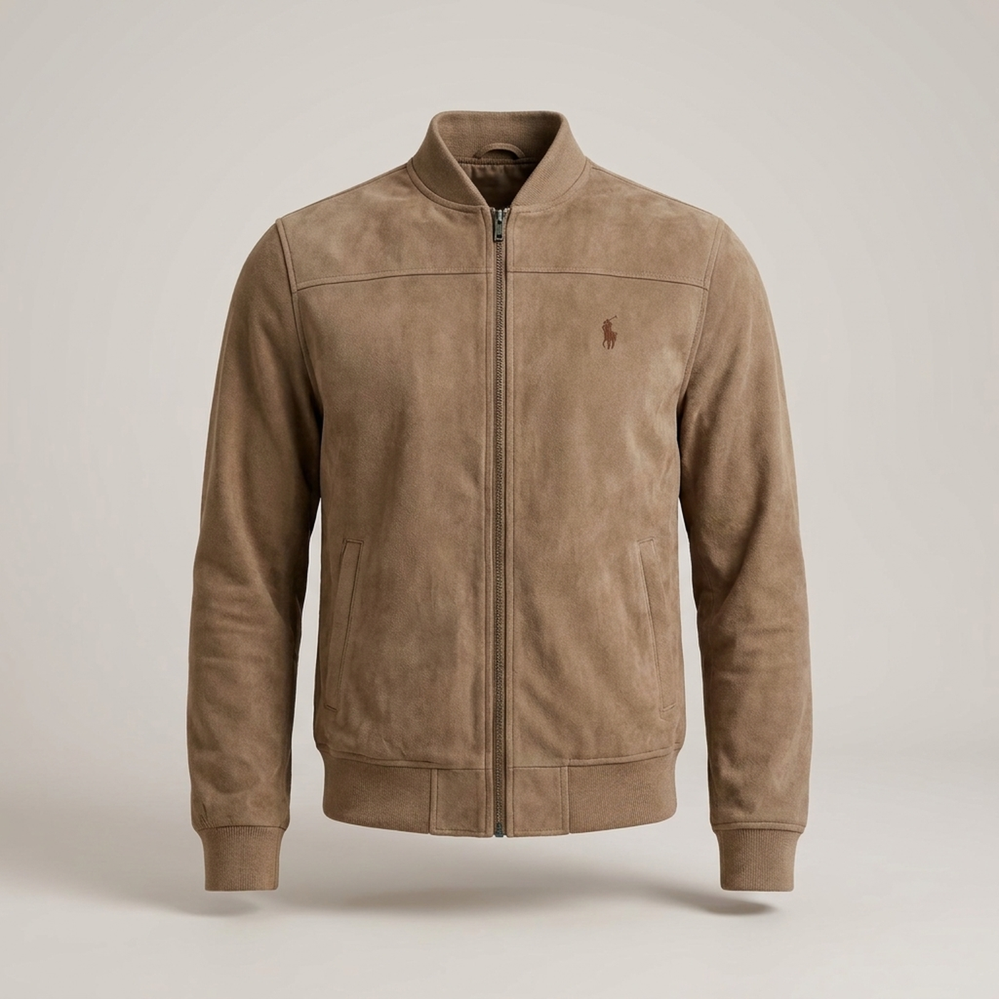 PLUXSTYLE::numise::modern-bomber-collar-parka::pack-brown