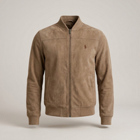 PLUXSTYLE::numise::modern-bomber-collar-parka::pack-brown