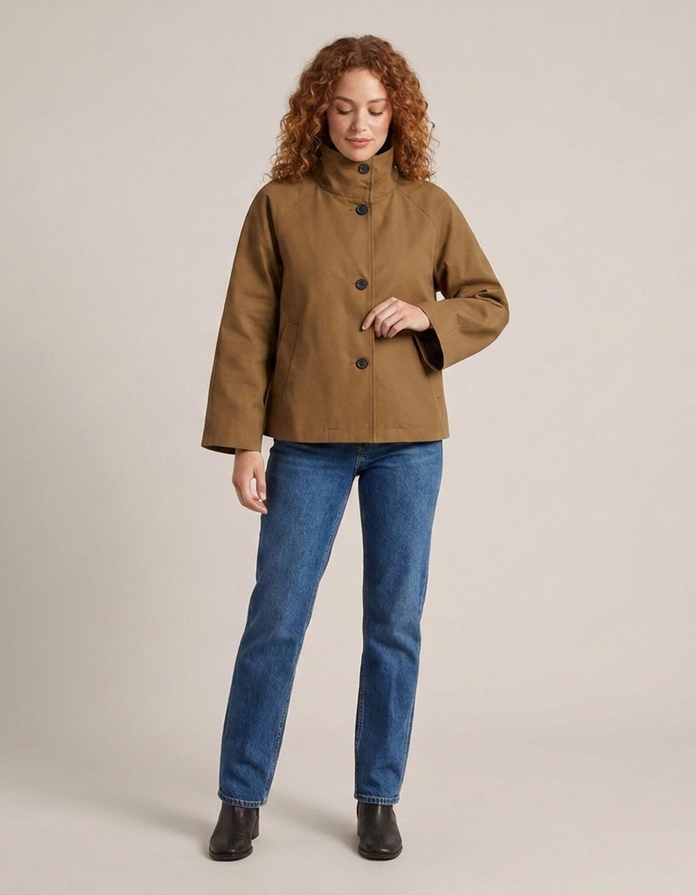 PLUXSTYLE::numise::harriet-cropped-parka::front
