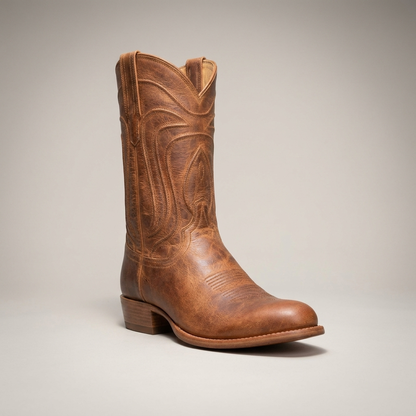 PLUXSTYLE::numise::mens-scotch-cowboy-boots::closeup-hero