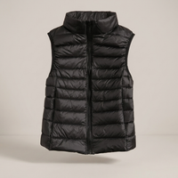 PLUXSTYLE::numise::everyday-sleeveless-parka::pack-black