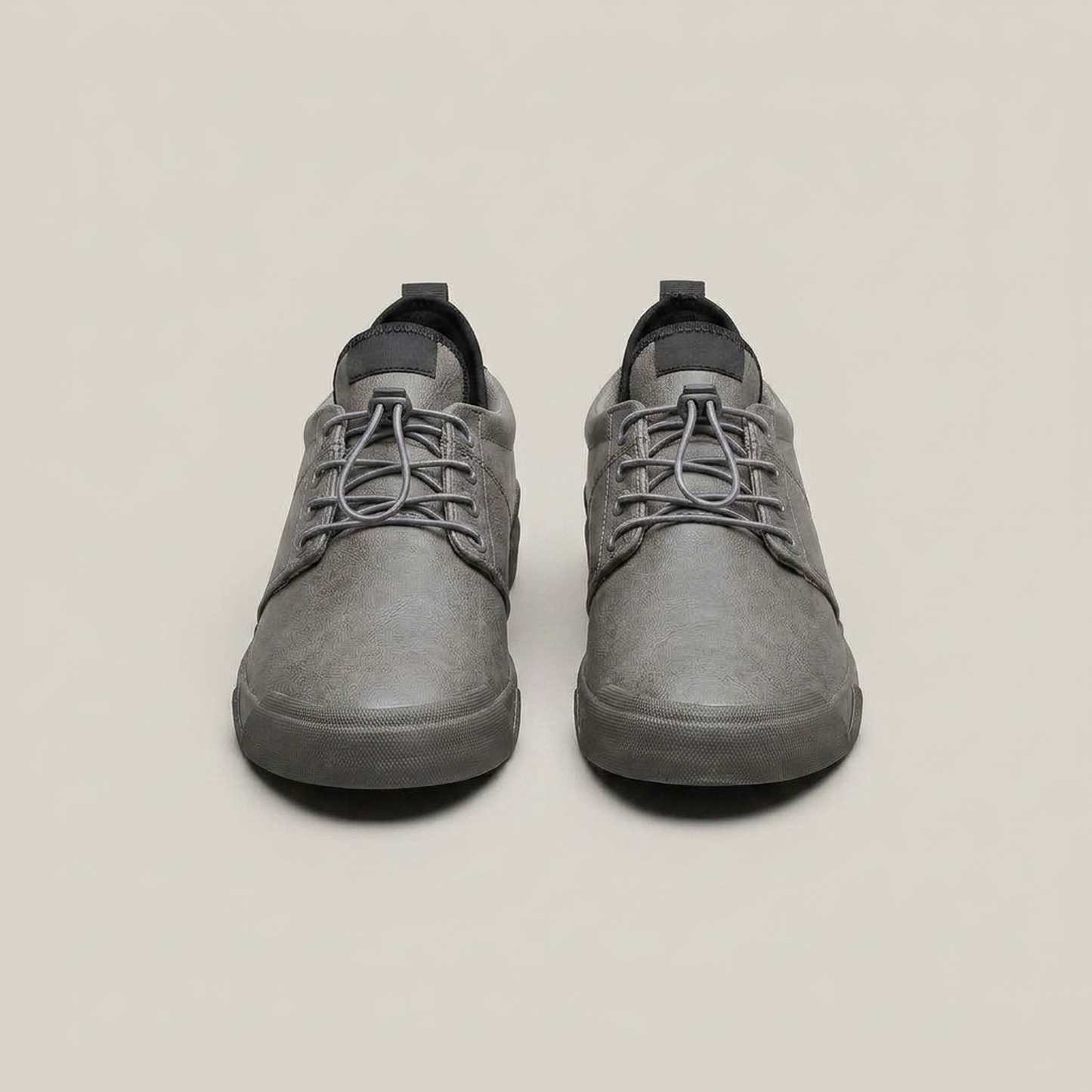 PLUXSTYLE::numise::mens-quick-lace-low-top-sneakers::pack-grey