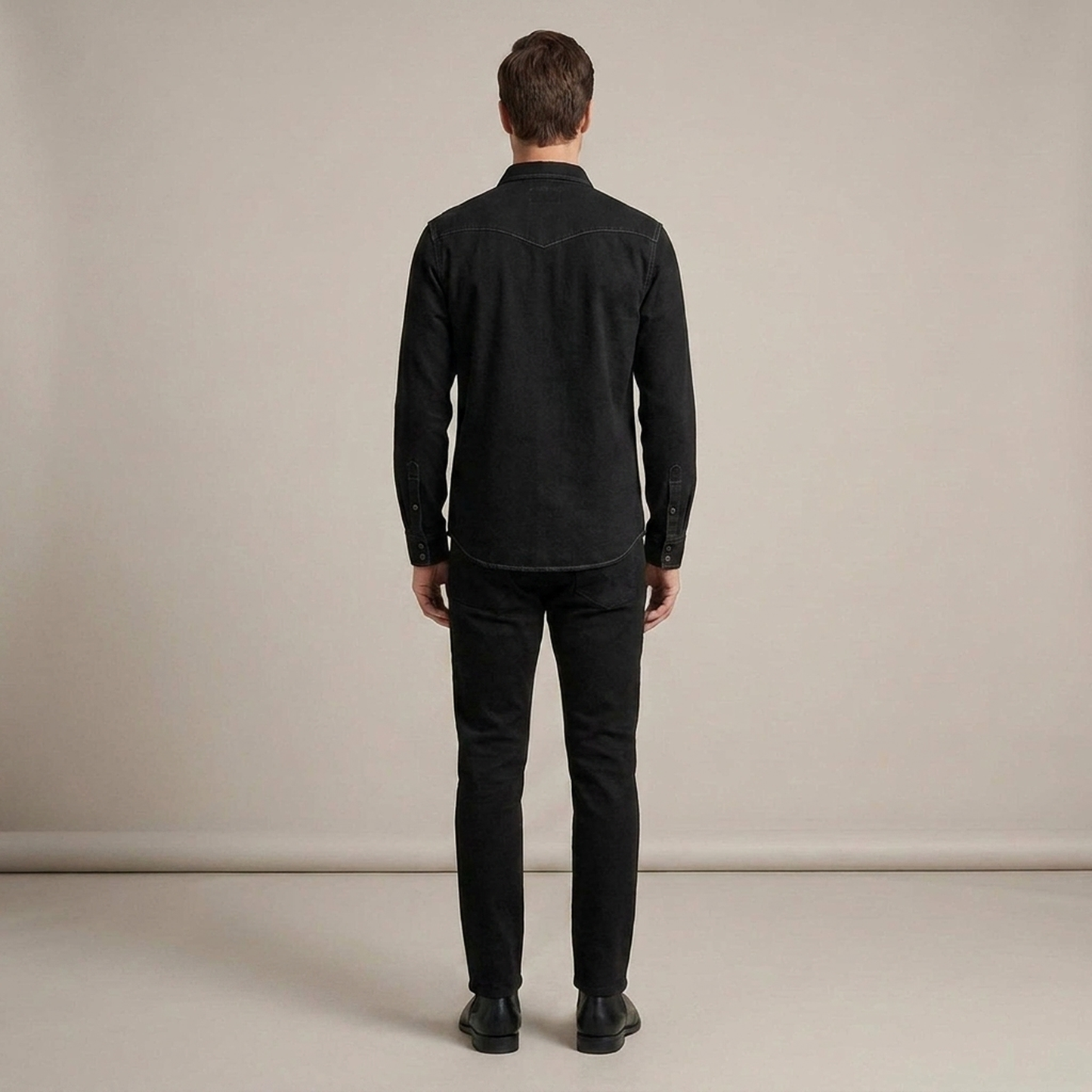 PLUXSTYLE::numise::mens-western-stitch-shirt::back