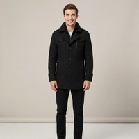 PLUXSTYLE::numise::mens-double-layer-tailored-parka::front
