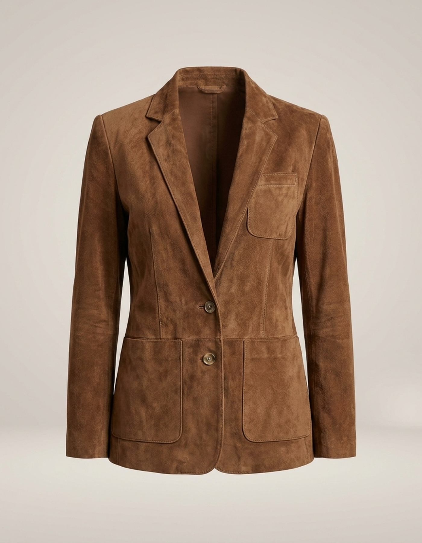 PLUXSTYLE::numise::tailored-single-breasted-parka::pack-brown