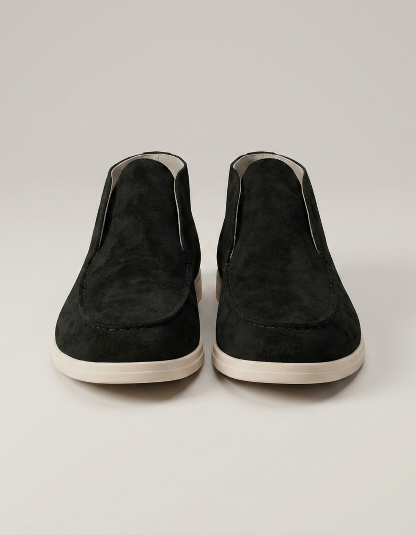 PLUXSTYLE::numise::harbor-high-cut-loafers::pack-black