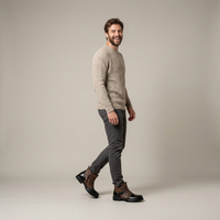 PLUXSTYLE::numise::mens-side-zip-buckle-boots::zoom-out