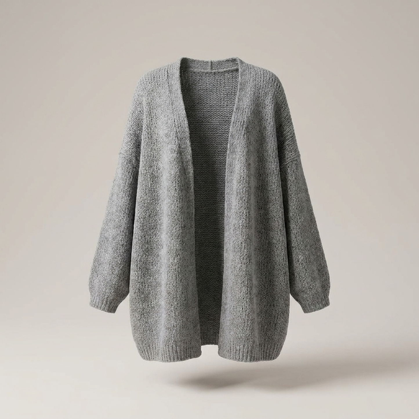 PLUXSTYLE::numise::oversized-maxi-cardigan::pack-grey