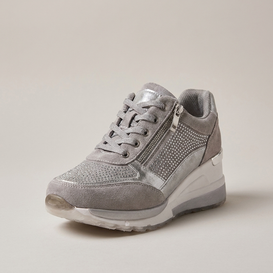 PLUXSTYLE::numise::side-zip-platform-sneakers::closeup-hero