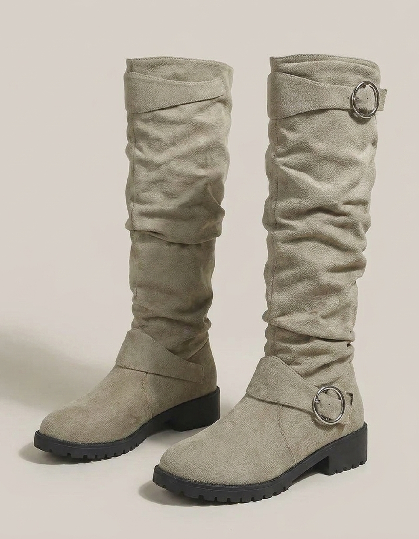 PLUXSTYLE::numise::alicia-slouchy-knee-high-boots::pack-khaki