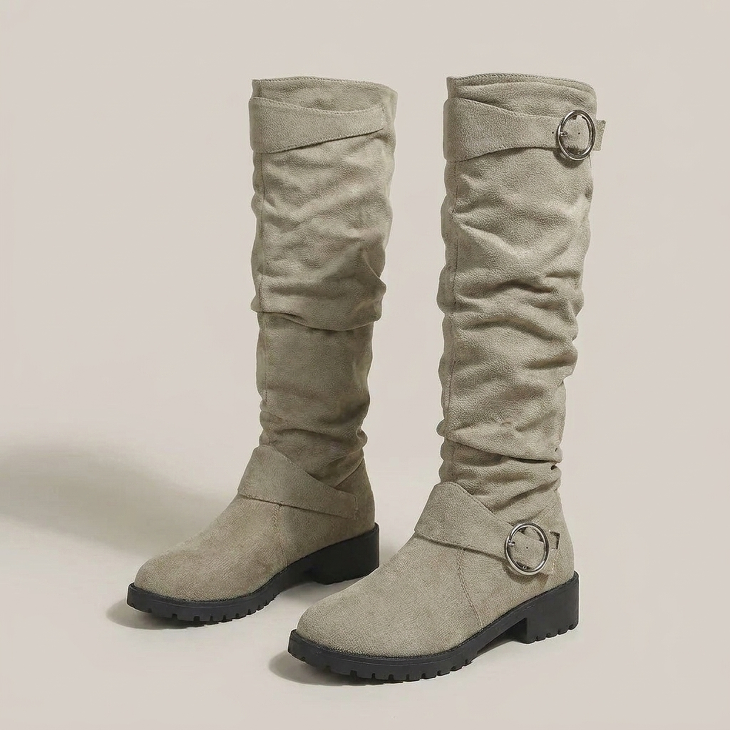 PLUXSTYLE::numise::alicia-slouchy-knee-high-boots::pack-khaki