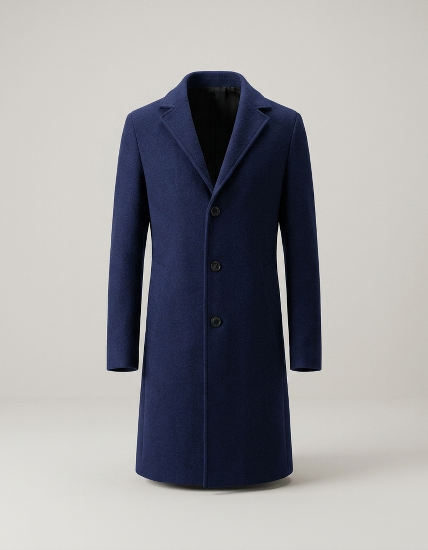 PLUXSTYLE::numise::mens-tailored-longline-parka::pack-navy-blue