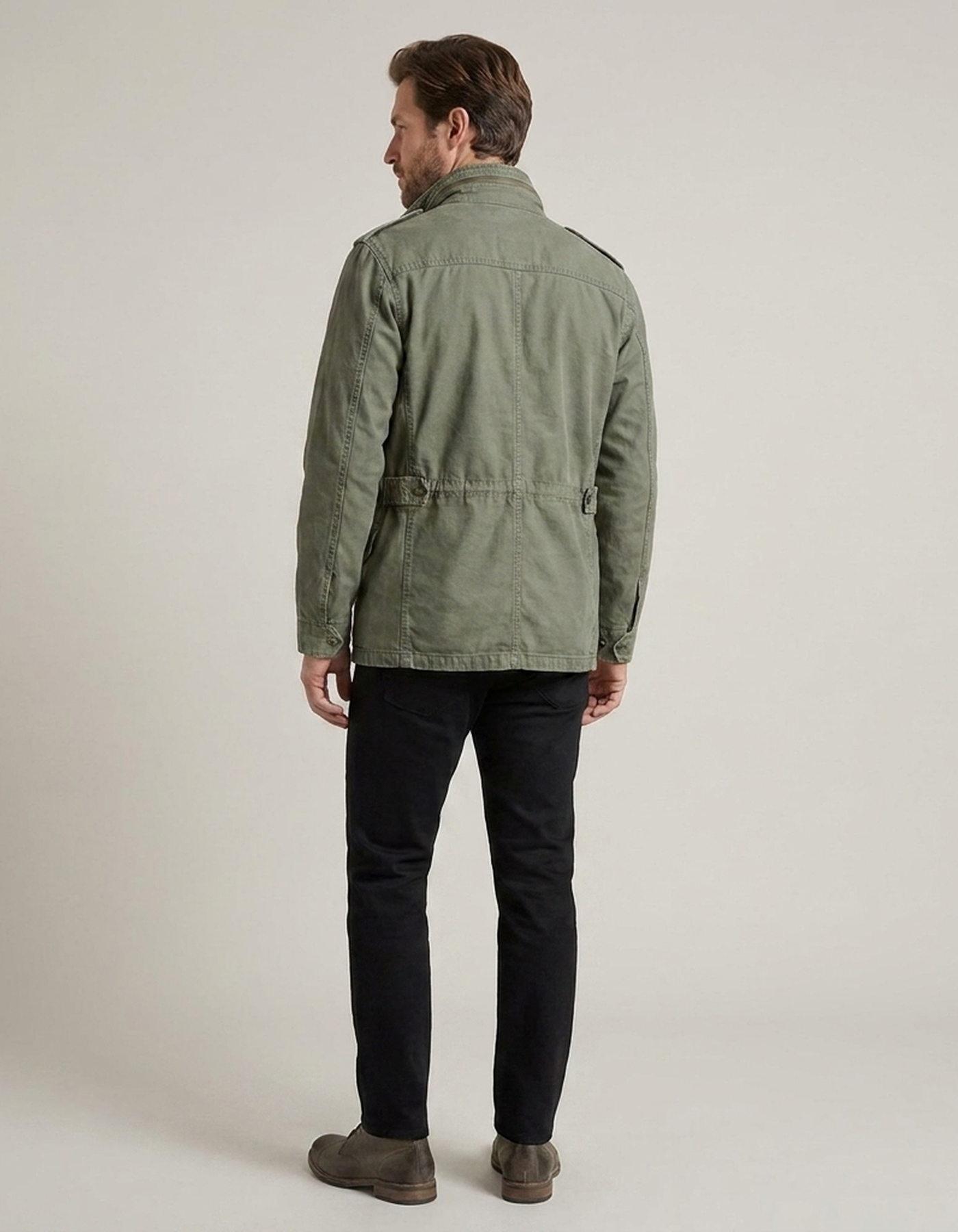 PLUXSTYLE::numise::everyday-field-parka::back