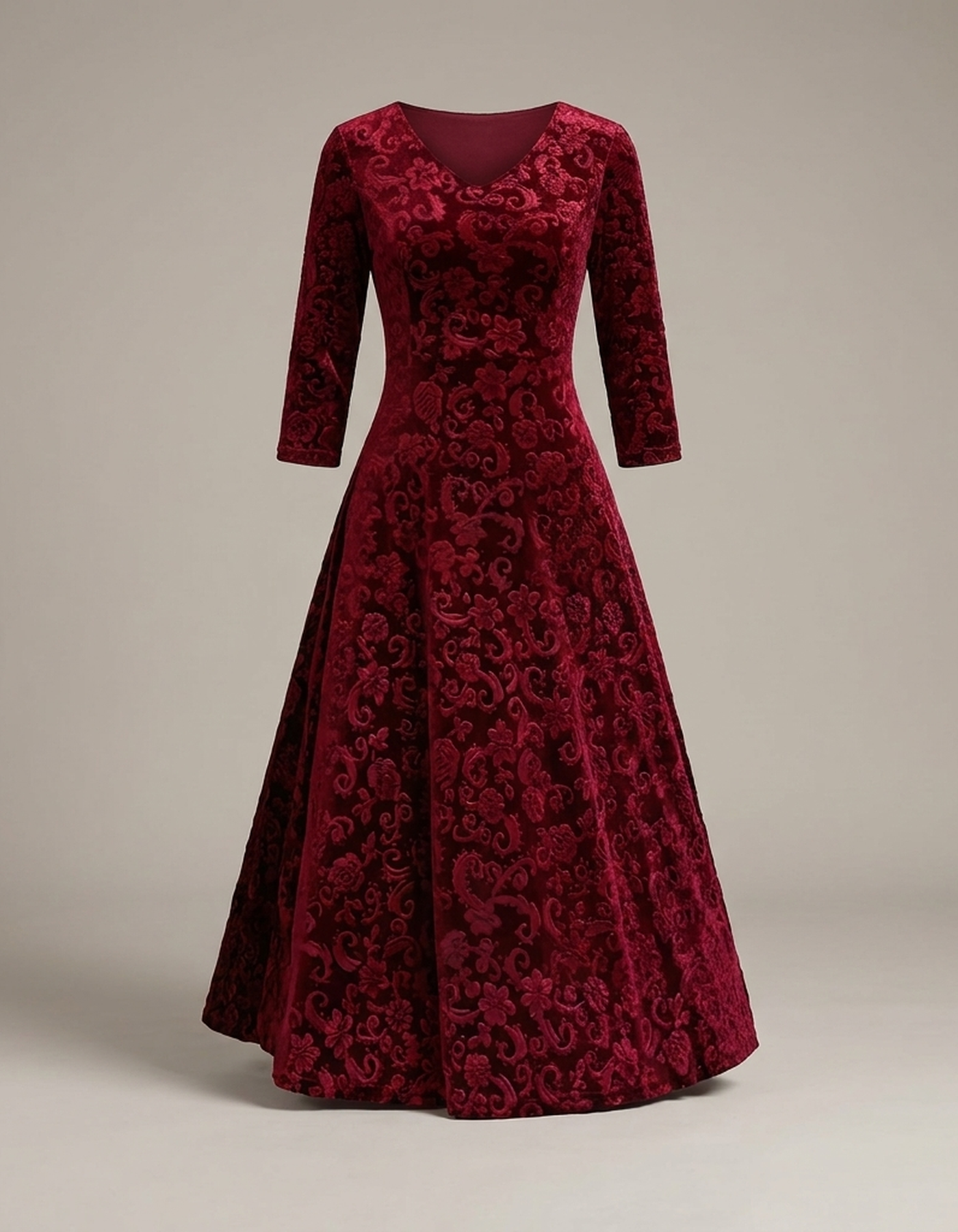 PLUXSTYLE::numise::amelia-elegant-occasion-dress::pack-deep-red