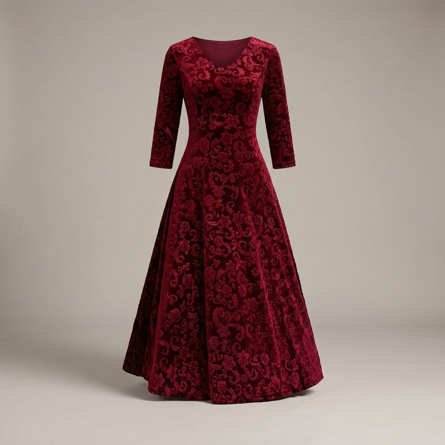 PLUXSTYLE::numise::amelia-elegant-occasion-dress::pack-deep-red