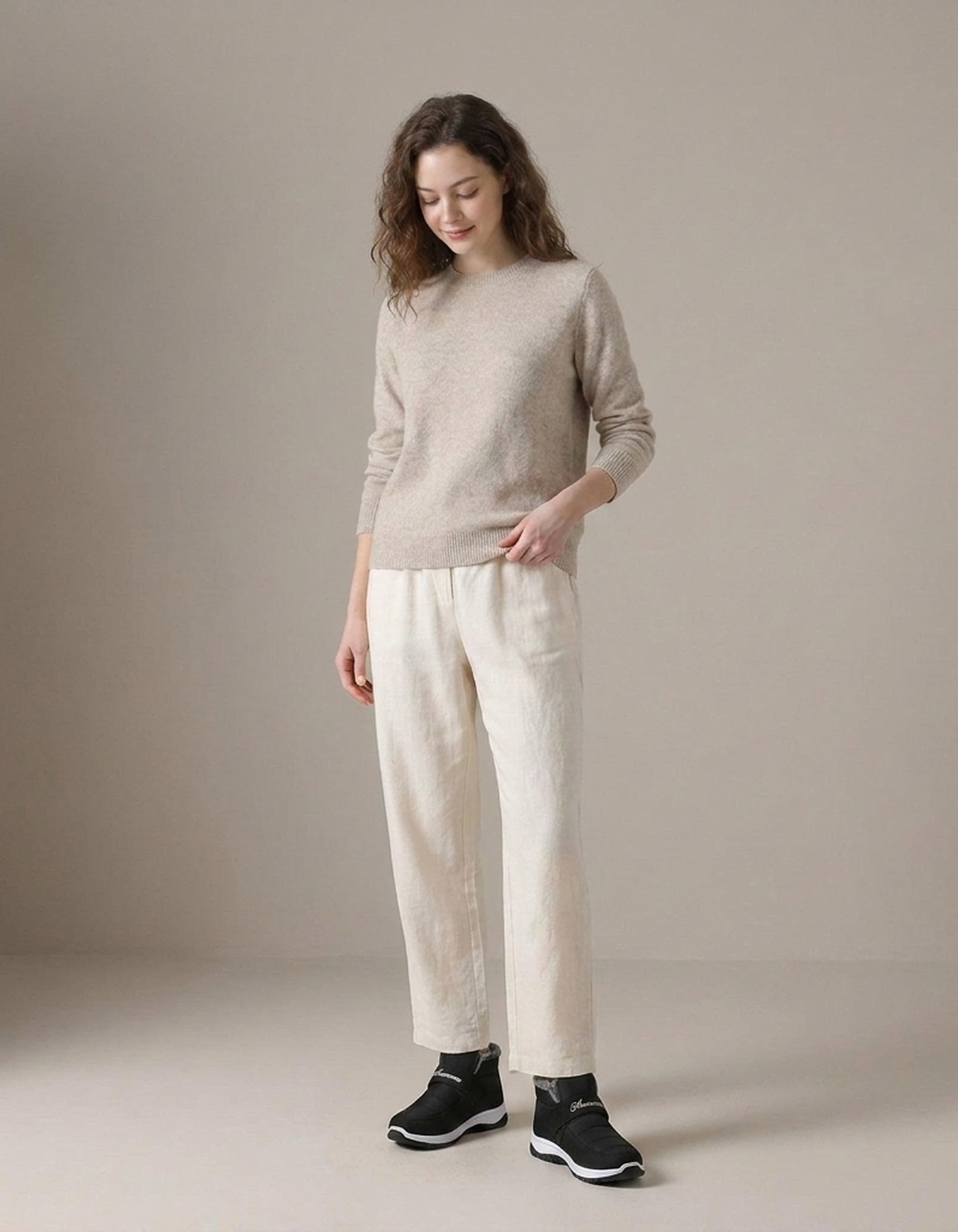 PLUXSTYLE::numise::womens-slip-on-snow-boots::zoom-out