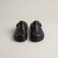 PLUXSTYLE::numise::orion-supportive-vintage-clogs::pack-black