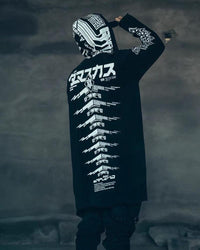 PLUXSTYLE::numise::futurist-longline-parka::lifestyle-keep-2