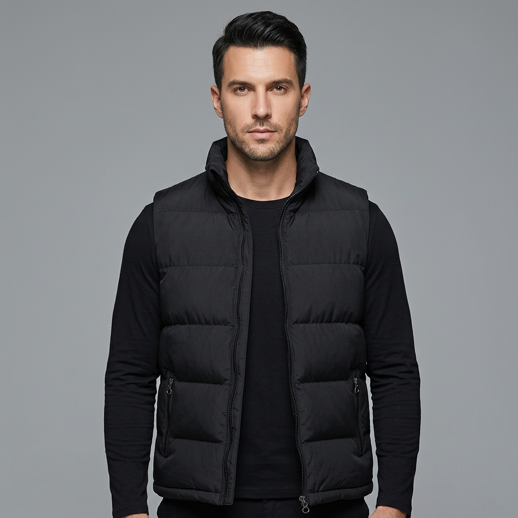Men’s Quilted Outerwear Vest