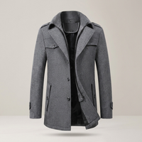 PLUXSTYLE::numise::mens-longline-parka::pack-grey