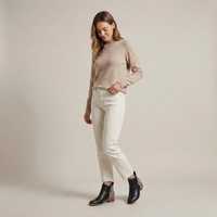 PLUXSTYLE::numise::womens-low-heel-side-zip-boots::zoom-out