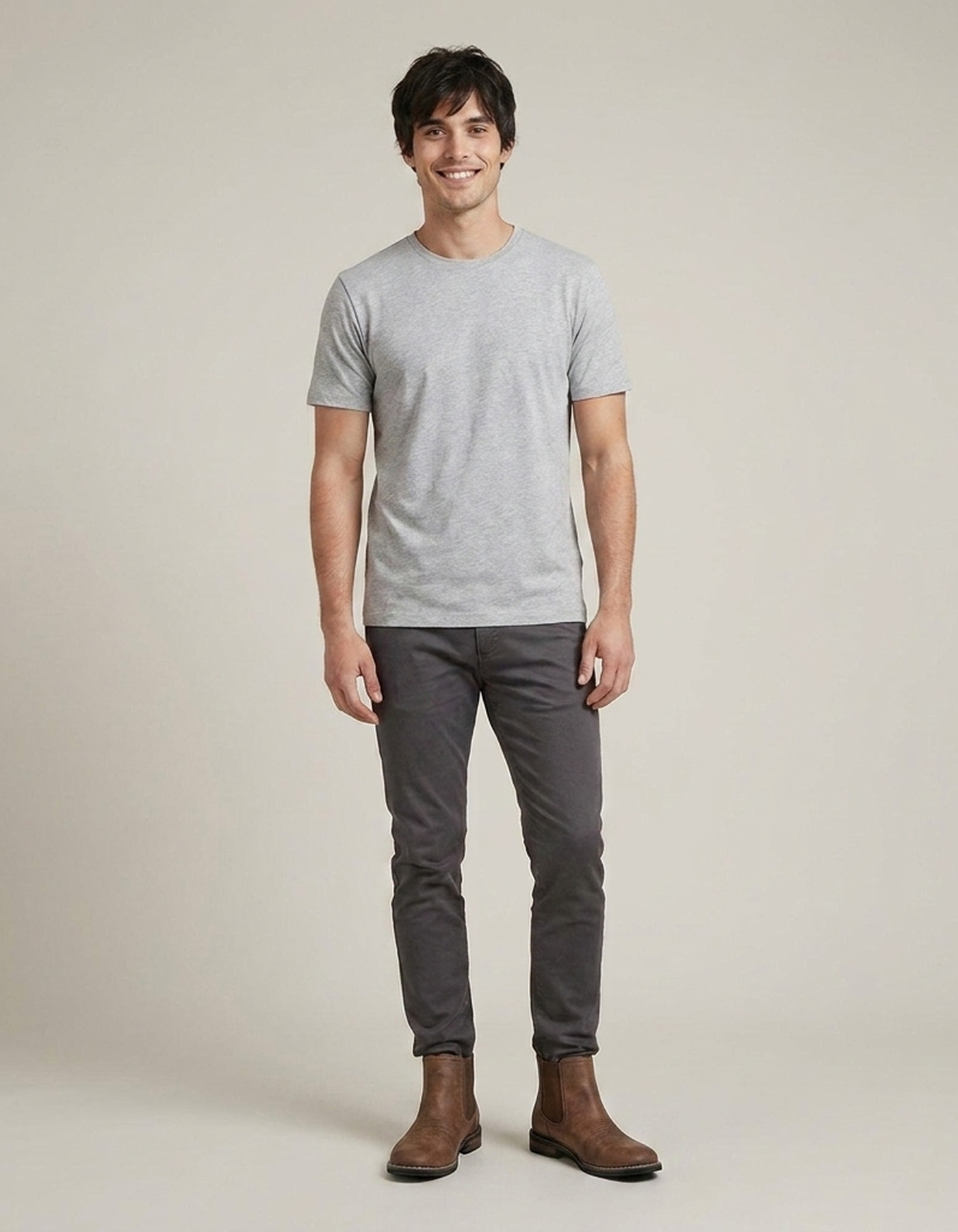 PLUXSTYLE::numise::mens-square-toe-chelsea-boots::zoom-out