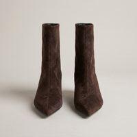 PLUXSTYLE::numise::refined-kitten-heel-ankle-boots::pack-brown