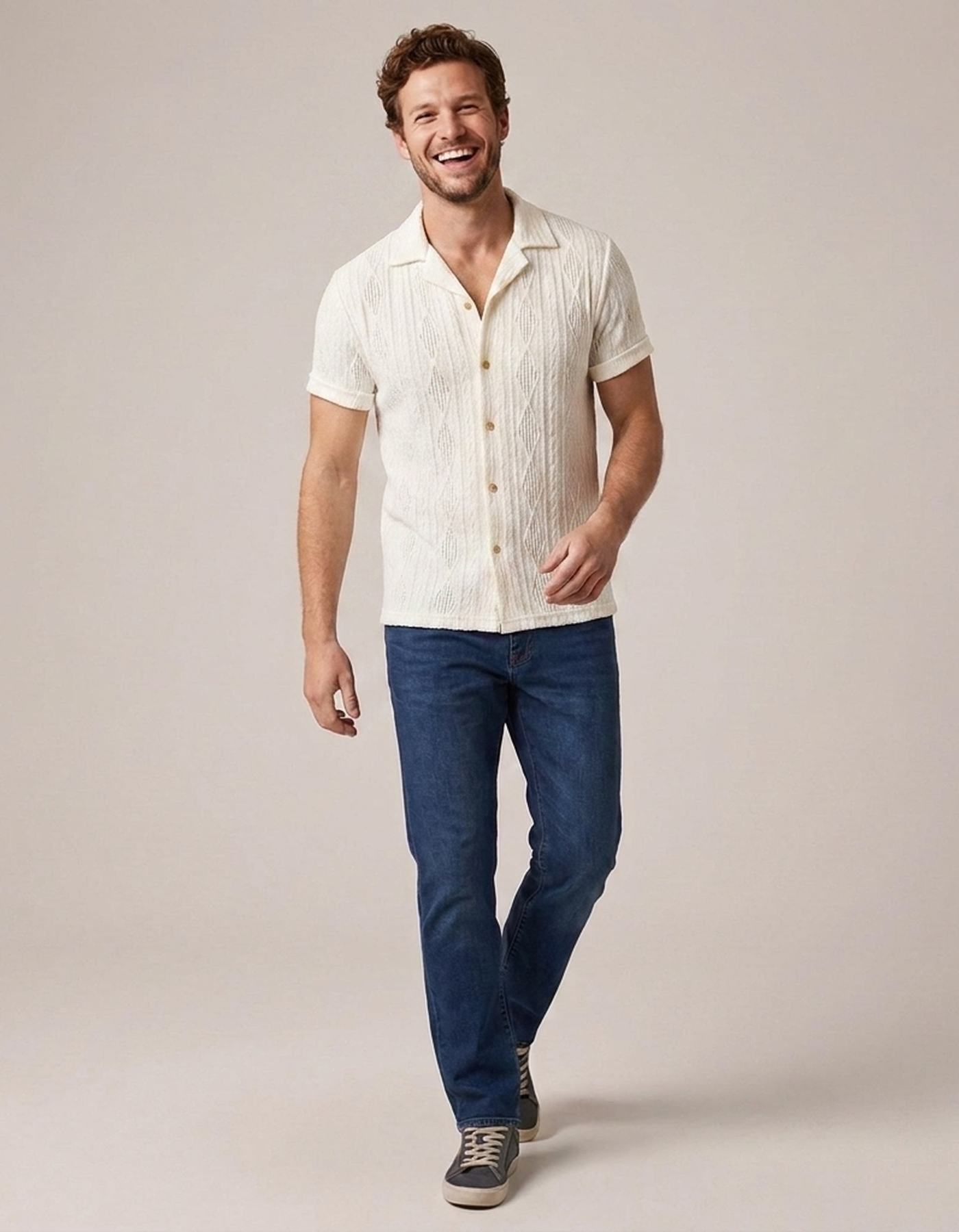 PLUXSTYLE::numise::mens-short-sleeve-top::front