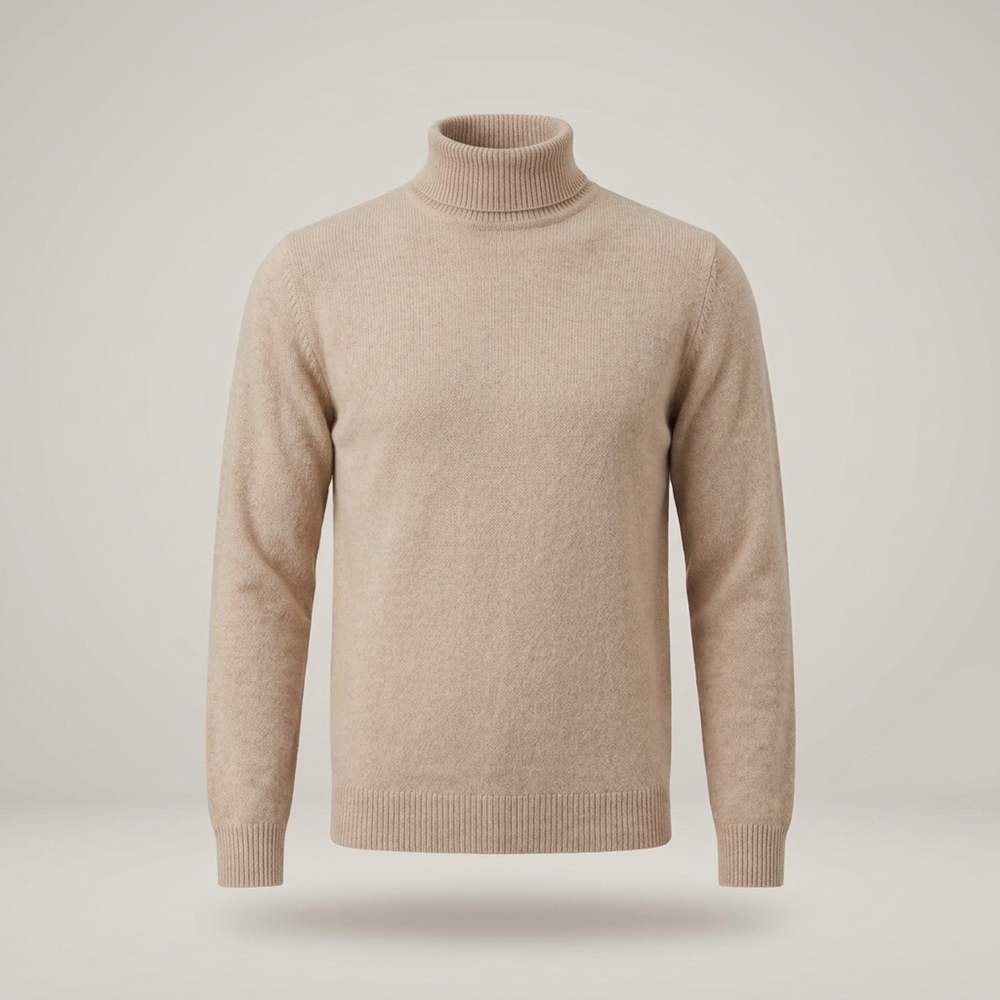 PLUXSTYLE::numise::mens-everyday-roll-neck-sweater::pack-beige