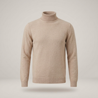 PLUXSTYLE::numise::mens-everyday-roll-neck-sweater::pack-beige