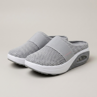 PLUXSTYLE::numise::womens-air-cushion-walking-shoes::pack-light-gray