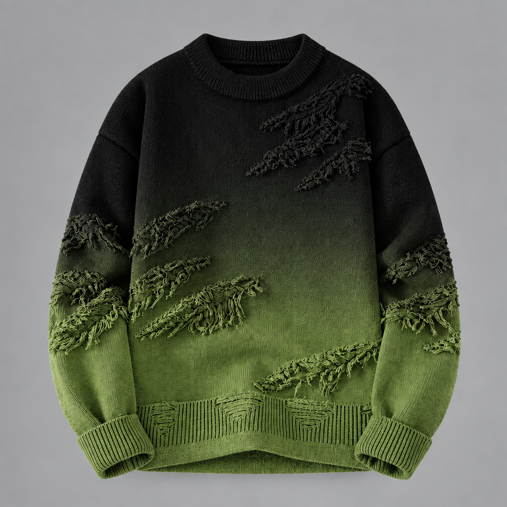 Gradient Crewneck Sweater