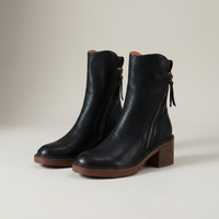PLUXSTYLE::numise::amelie-classic-ankle-boots::pack-black