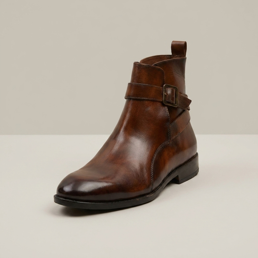 PLUXSTYLE::numise::mens-everyday-jodhpur-boots::closeup-hero