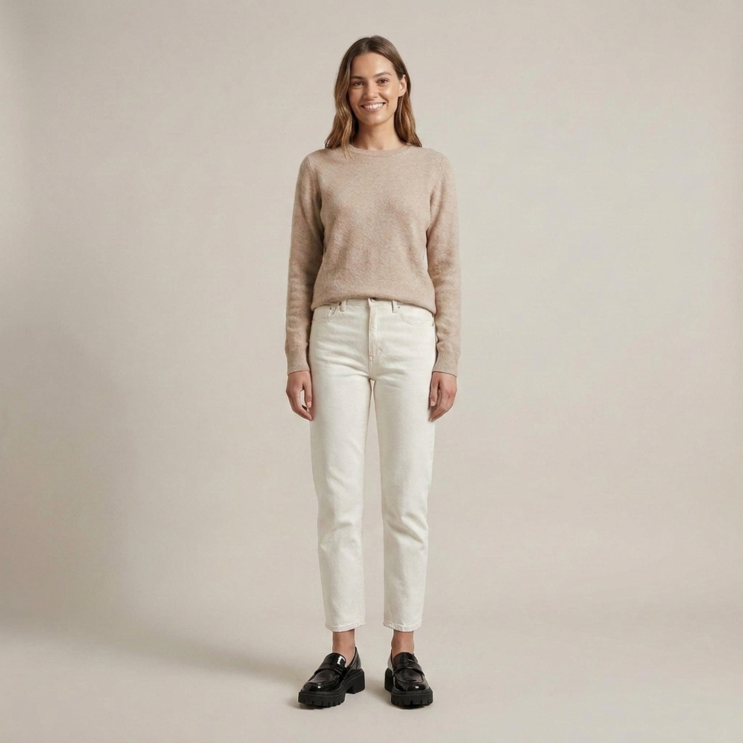 PLUXSTYLE::numise::womens-cushioned-platform-loafers::zoom-out
