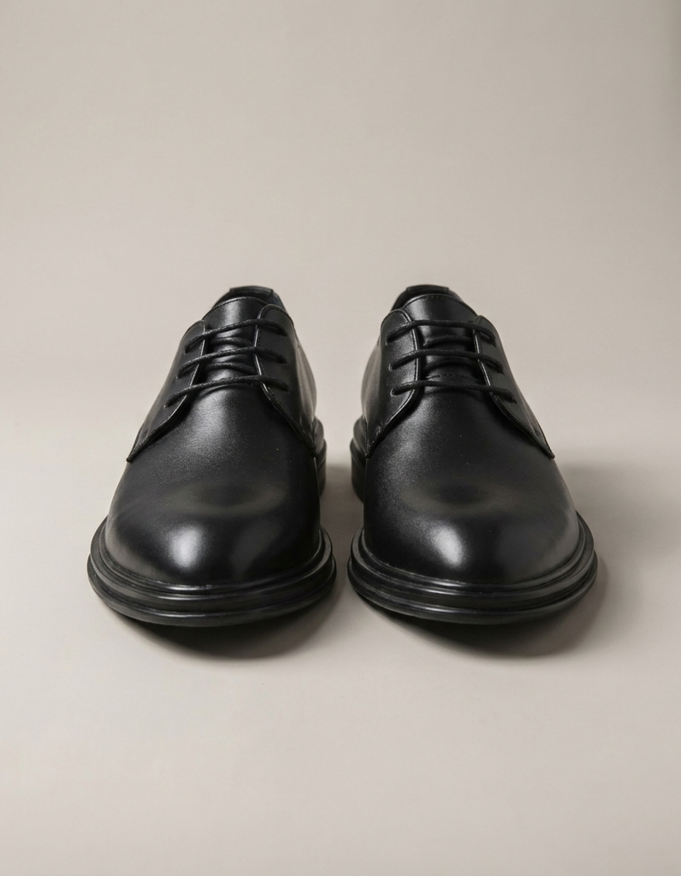 PLUXSTYLE::numise::mens-black-tie-derby-shoes::pack-matte-black