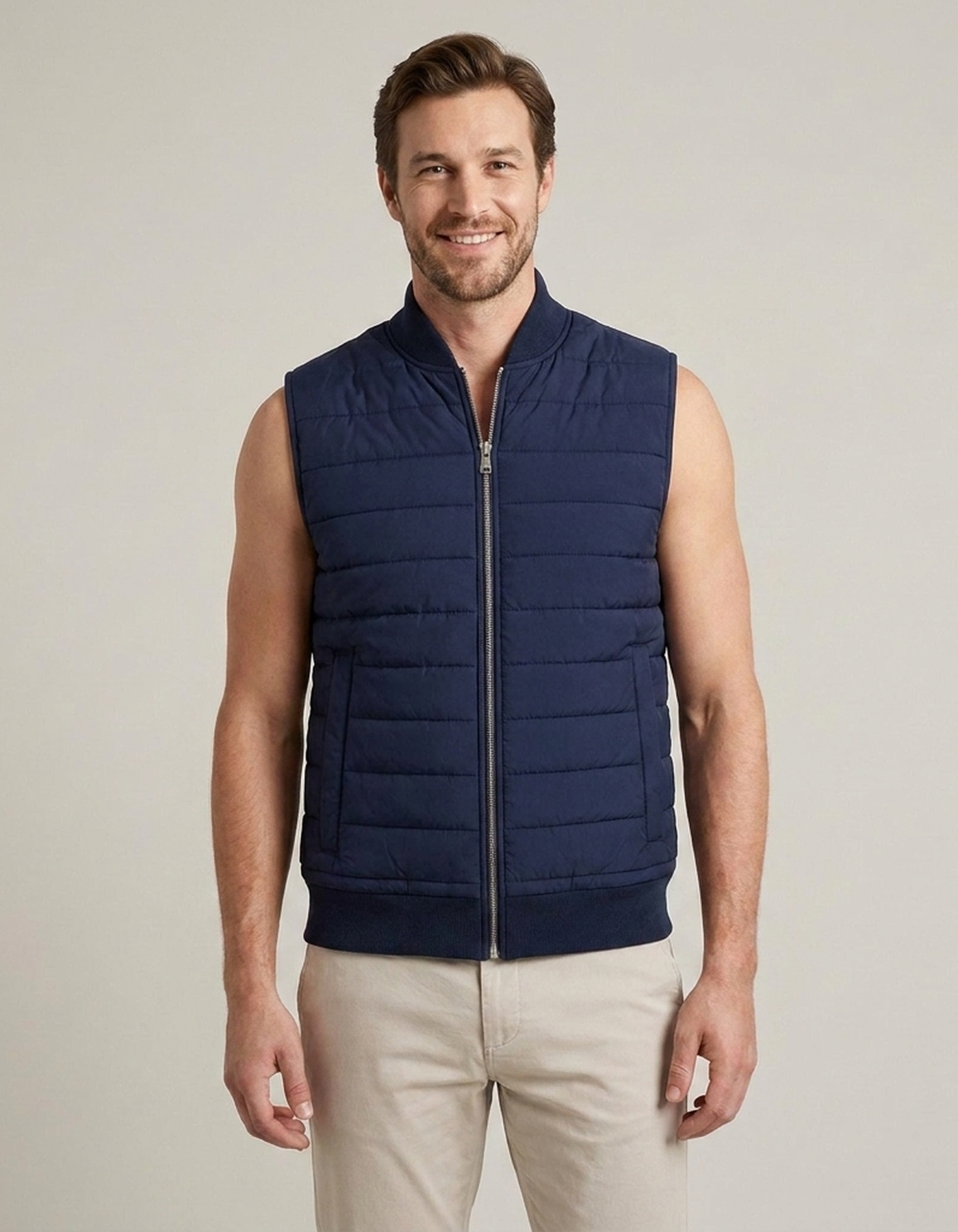 PLUXSTYLE::numise::mens-sleeveless-parka-1::front