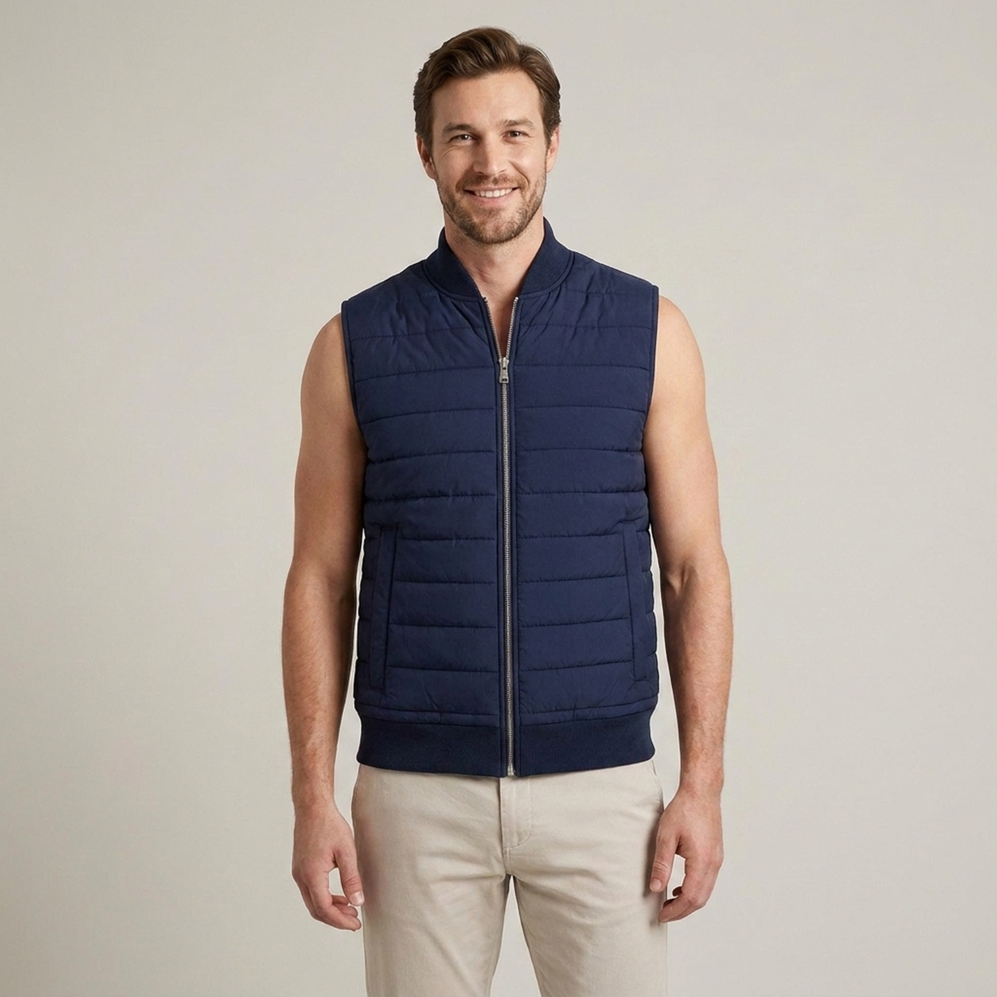 PLUXSTYLE::numise::mens-sleeveless-parka-1::front