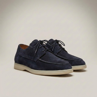 PLUXSTYLE::numise::mens-flexible-sole-walking-footwear::closeup-detail