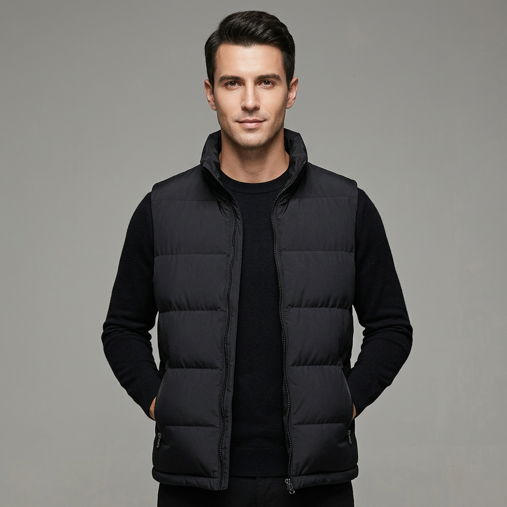 Men’s Quilted Outerwear Vest