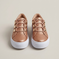 PLUXSTYLE::numise::aria-studded-platform-sneakers::pack-rose-gold
